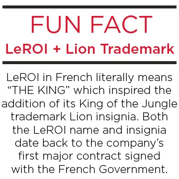 Fun Fact - LeROI + Lion Trademark